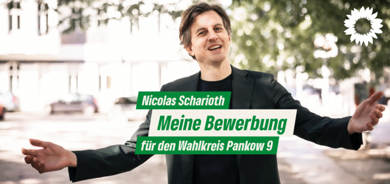 Bewerbung Direktkandidat Wahlkreis Pankow 9